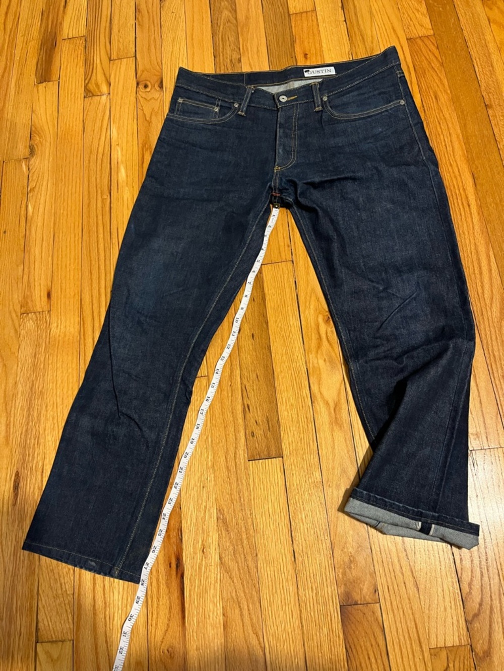 Gustin Dark Indigo Men’s Straight Jeans